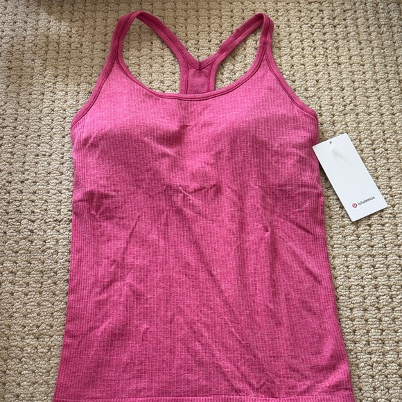 lululemon Ebb to Street Tank in Pink - Picture 1 of 3